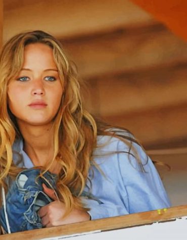 Jennifer Lawrence Celebrity Icon Paint By Numbers