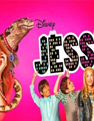 Disney Jessie Movie Series Paint By Numbers