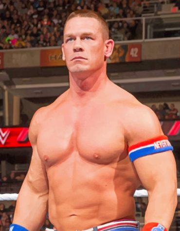 John Cena Wrestling Icon Paint By Numbers