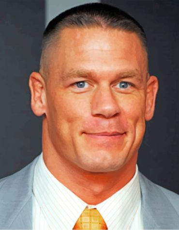 John Cena WWE Wrestler Paint By Numbers
