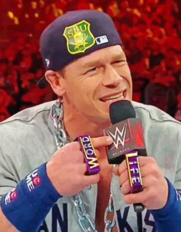 John Cena WWE Paint By Numbers