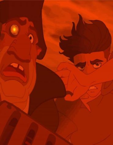 John Silver and Jim Animation Paint By Numbers