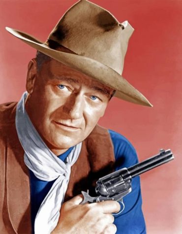 John Wayne Celebrity Paint By Numbers