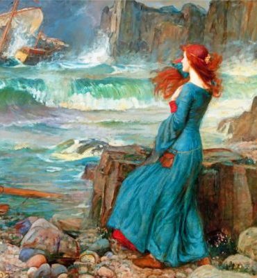 John William Waterhouse's Miranda Paint By Numbers