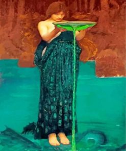 John William Waterhouse Witch Paint By Numbers