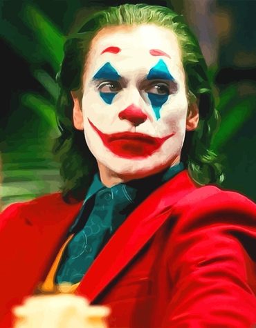 Joaquin Phoenix Joker Paint By Numbers