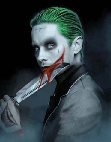 Suicide Squad Joker Face Paint By Numbers