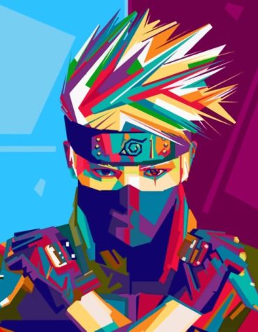 Kakashi Hatake Anime Paint By Numbers