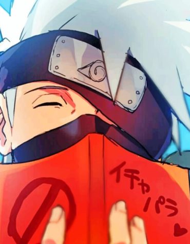Kakashi Anime Art Paint By Numbers