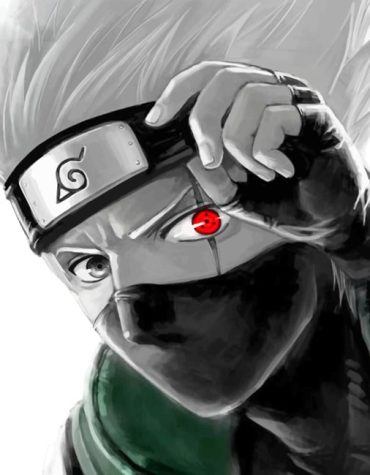 Kakashi Anime Art Paint By Numbers