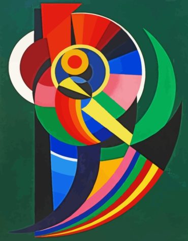 Colorful Kandinsky Masterpiece Paint By Numbers