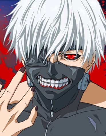 Ken Kaneki Anime Paint By Numbers