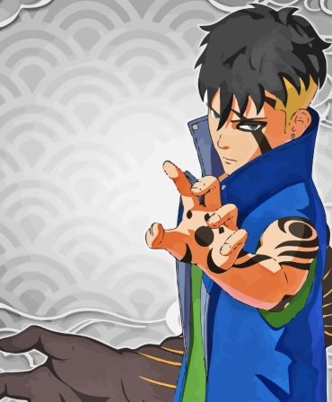Kawaki Boruto Anime Paint By Numbers