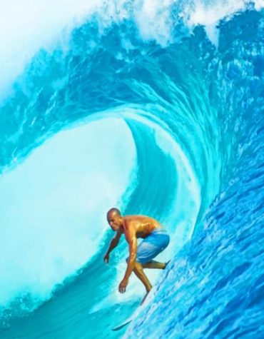 Kelly Slater Surfing Adventure Paint By Numbers