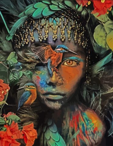 Hummingbird Delight Paint By Numbers