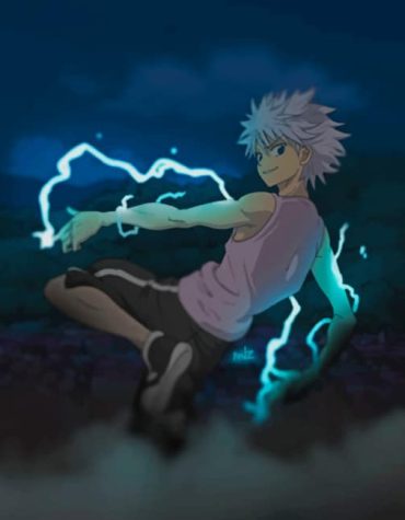 Killua Zoldyck Anime Art Paint By Numbers