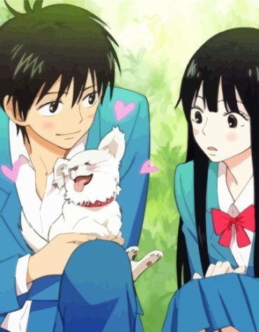 Kimi Ni Todoke Romantic Pair Paint By Numbers