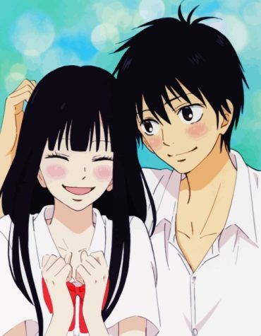 Kazehaya and Sawako Anime Paint By Numbers