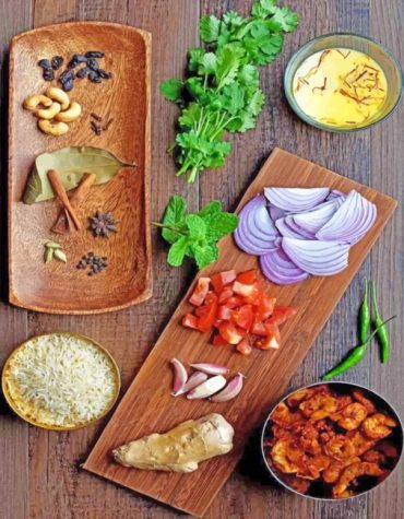 Healthy Food Paint By Numbers