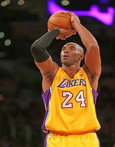 Kobe Bryant Lakers Legends Paint By Numbers