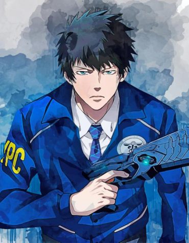 Shinya Kogami Anime Paint By Numbers