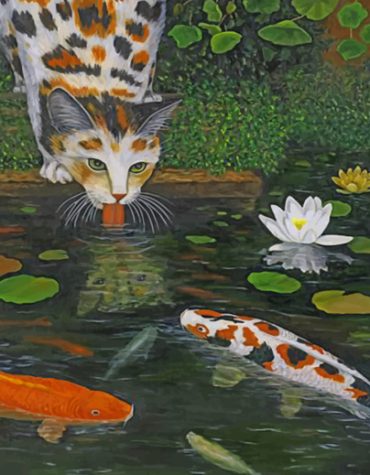 Koi Carp Encounter Paint By Numbers