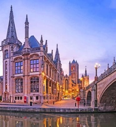 Korenmarkt in Belgium Paint By Numbers