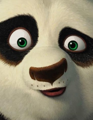 Kung Fu Panda Bear Fun Paint By Numbers