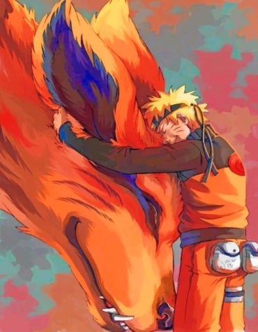 Kurama Naruto Shippuden Paint By Numbers