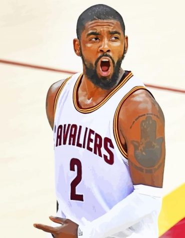 Kyrie Irving Cleveland Stars Paint By Numbers