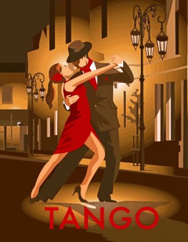 La Boca Tango Couples Paint By Numbers
