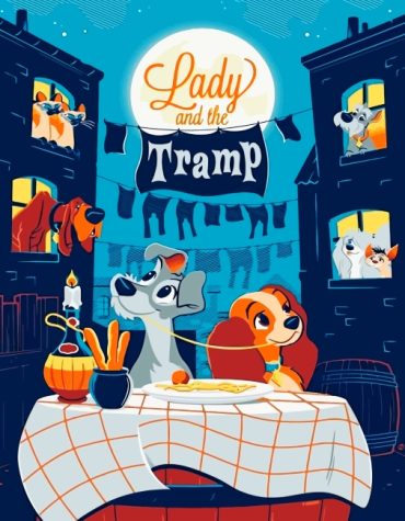 Disney Lady And The Tramp Paint By Numbers