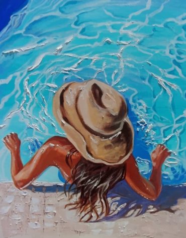 Summer Pool Fun Paint By Numbers