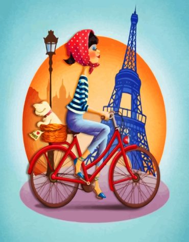 Parisian Woman Paint By Numbers