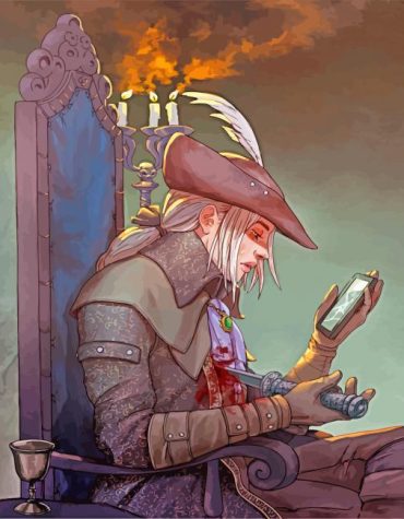 Lady Maria Anime Paint By Numbers