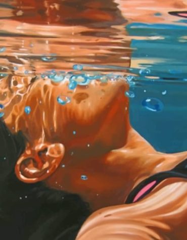 Underwater Woman Painting Paint By Numbers