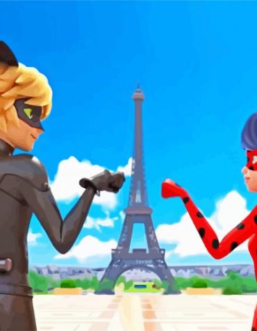 Miraculous Ladybug Adventures Paint By Numbers