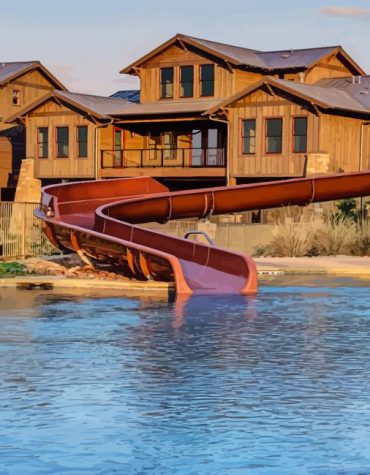 Lake Travis Beach House Paint By Numbers