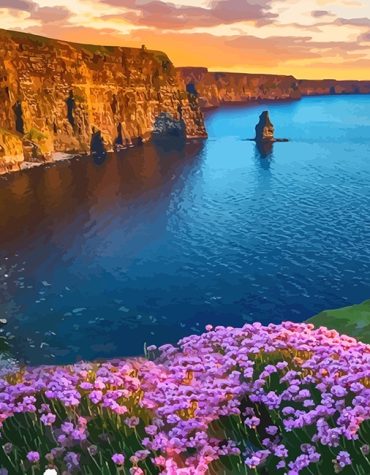 Cliffs of Moher Ireland Paint By Numbers