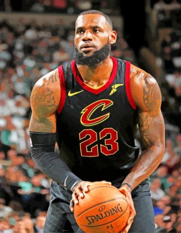 LeBron James Cavaliers Legend Paint By Numbers