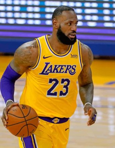 LeBron James Lakers Star Paint By Numbers