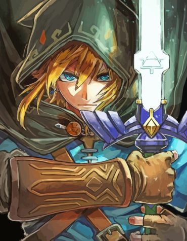 Legend of Zelda Breath of the Wild Paint By Numbers