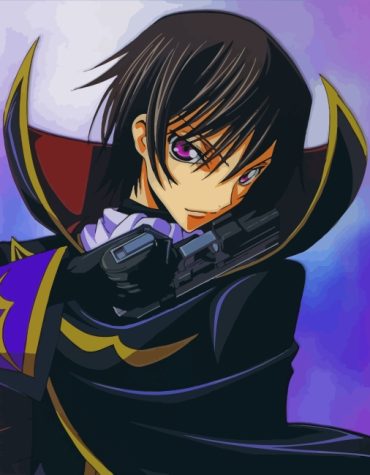 Lelouch Lamperouge Anime Series Paint By Numbers