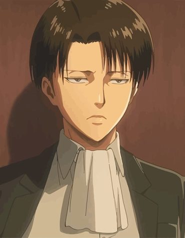 Levi Ackerman Anime Paint By Numbers