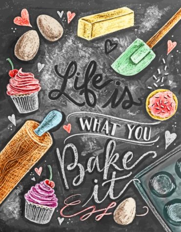 Calligraphy Kitchen Quotes Paint By Numbers