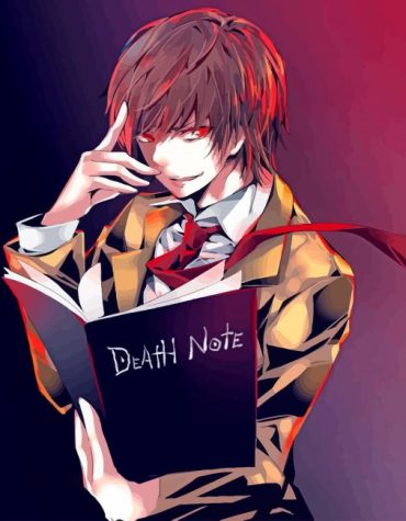 Light Yagami Anime Paint By Numbers