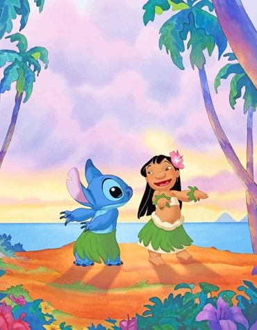 Lilo and Stitch Hawaiian Adventure Paint By Numbers