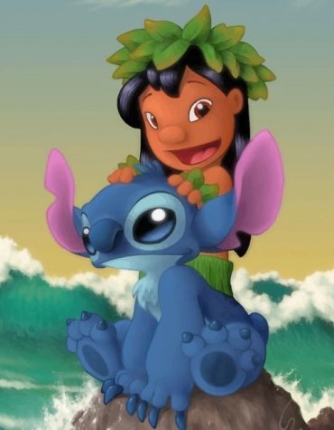 Lilo and Stitch Cartoon Paint By Numbers