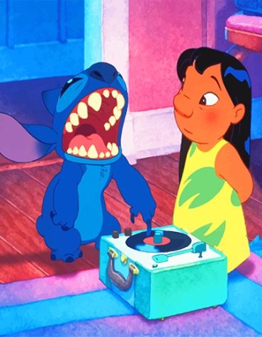 Cute Lilo and Stitch Friendship Paint By Numbers