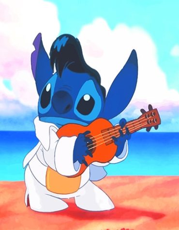 Cute Stitch Cartoon Paint By Numbers